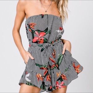 Floral Romper